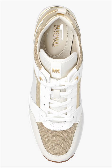 michael kors georgie sneakers white|michael kors olympia sneakers white.